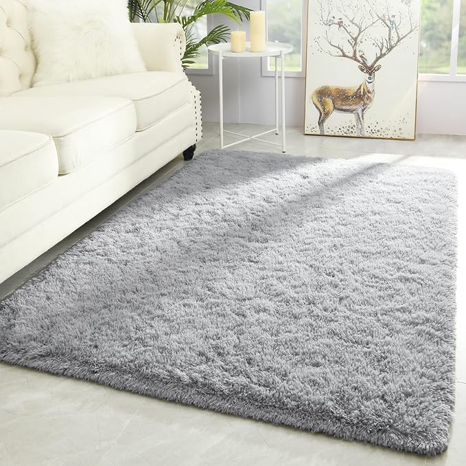 Merelax Soft Modern Indoor Shaggy Area Rug - Image 2
