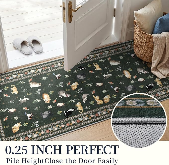 2x10 Washable Hallway Runner Rug - Image 4