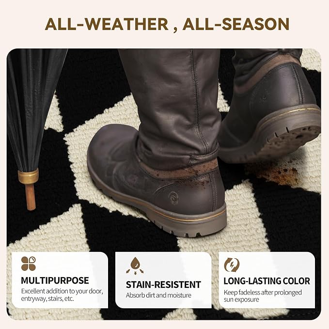 GRANNY SAYS Indoor Doormat, Non-Slip Front Door Mats, Outdoor Welcome Mat - Image 5
