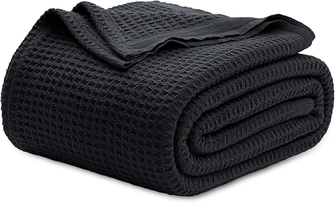 Bedsure Gentlesoft 100% Cotton Blanket King Size by BEDSURE