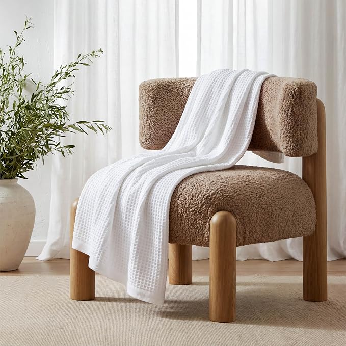Bedsure Gentlesoft 100% Cotton Blanket Full Size - Image 8
