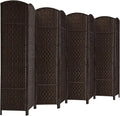 Rose Home Fashion Room Divider, 6 ft Tall Room Dividers and Folding Privacy by RoseHomeFashion