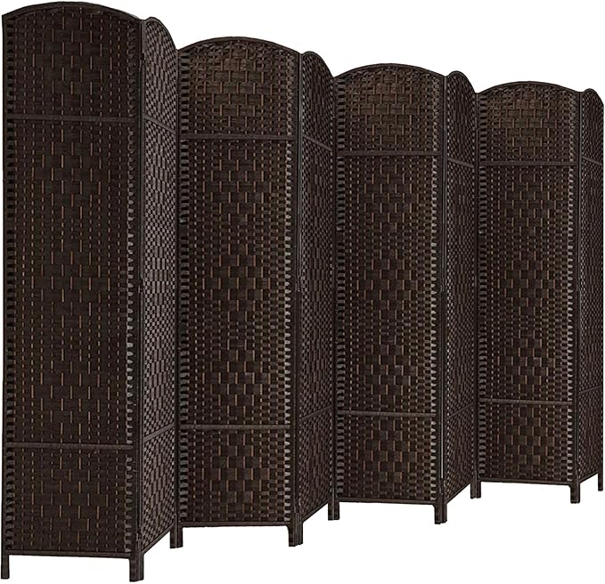 Rose Home Fashion Room Divider, 6 ft Tall Room Dividers and Folding Privacy by RoseHomeFashion