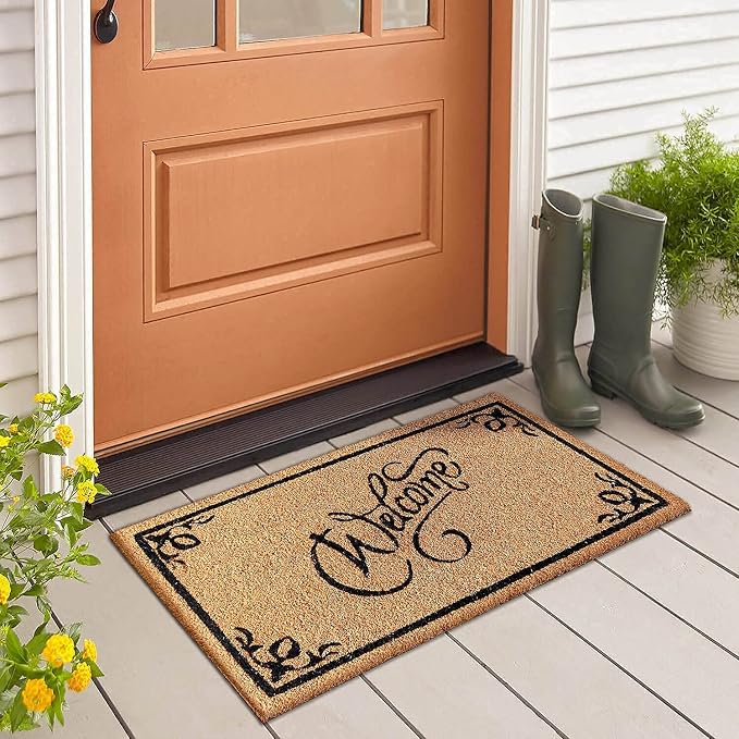 LuxUrux Coco Coir Welcome Mat - Image 4