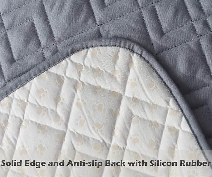 Ameritex Couch Sofa Slipcover 100% Waterproof Nonslip Quilted Furniture - Image 4
