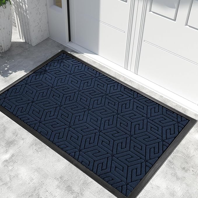 Yimobra Extra Large Door Mat 60x36, All-Weather Waterproof Outdoor Mats by Yimobra