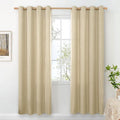 BGment Beige Linen Curtains 78 Inch Length 2 Panels Set by BGment
