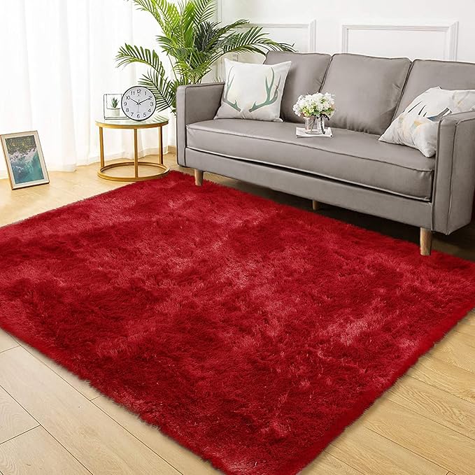 CAROMIO 8x10 Area Rug for Living Room Fluffy Rugs Shag Rugs for Bedroom Modern by CAROMIO