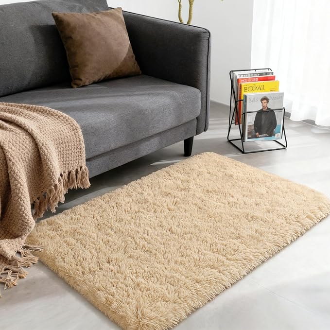 Merelax Soft Modern Indoor Shaggy Rug - Image 3