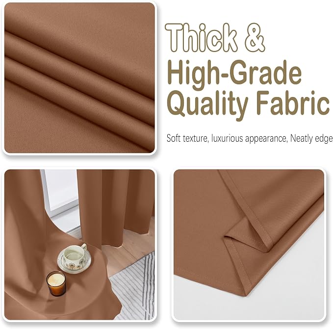 OVZME Sun Baked Blackout Curtains - Image 8