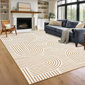 ROYHOME Washable Rug 9x12 Area Rugs by ROYHOME
