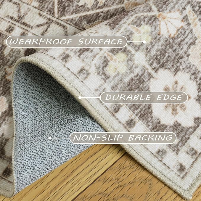 9X12 Area Rugs Machine Washable Rugs - Image 7