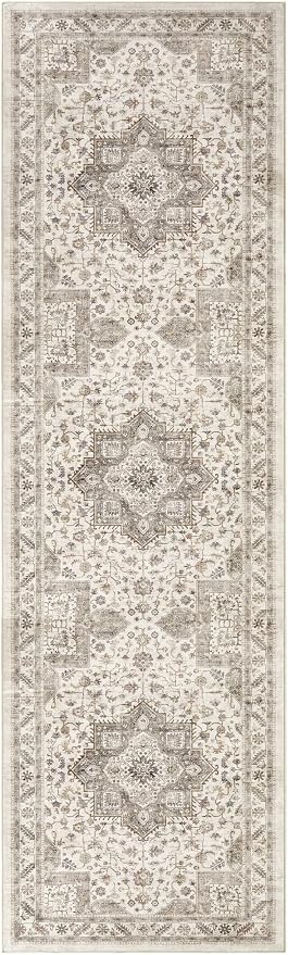 Vintage Hallway Runner Rug 3x10: Large Soft Washable Entryway - Image 9