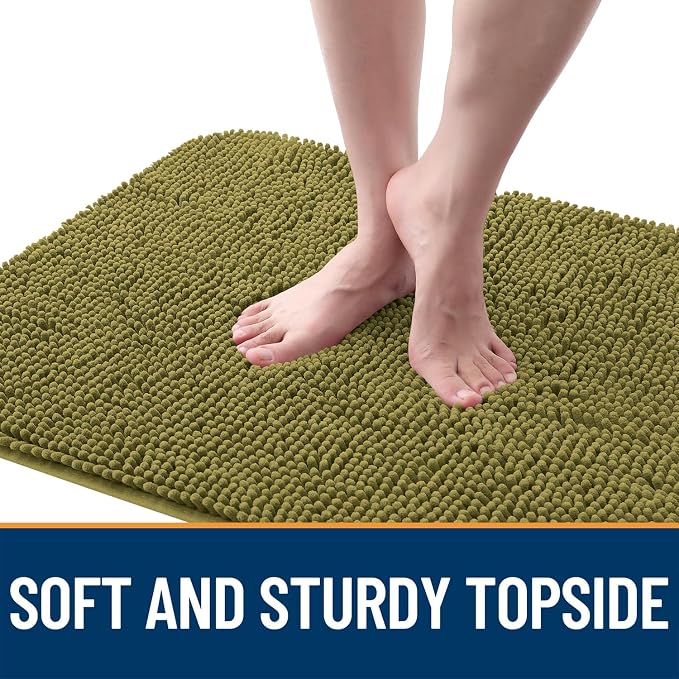 OLANLY Dog Door Mat for Muddy Paws 45x27, Absorbs Moisture and Dirt, Absorbent - Image 4