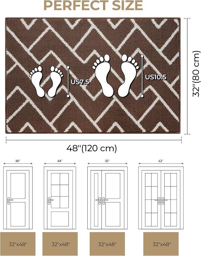 GRANNY SAYS Door Mat Inside Entrance Non-Slip, Welcome Mats Front Door Mat - Image 2