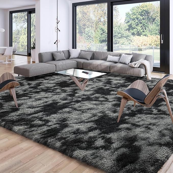 Merelax Soft Area Rugs for Livingroom Bedroom, Shaggy Plush Fuzzy Fluffy Carpet by Merelax