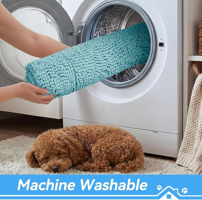 Bcoimo Super Absorbent Dog Door Mat, Pet Rugs - Image 5
