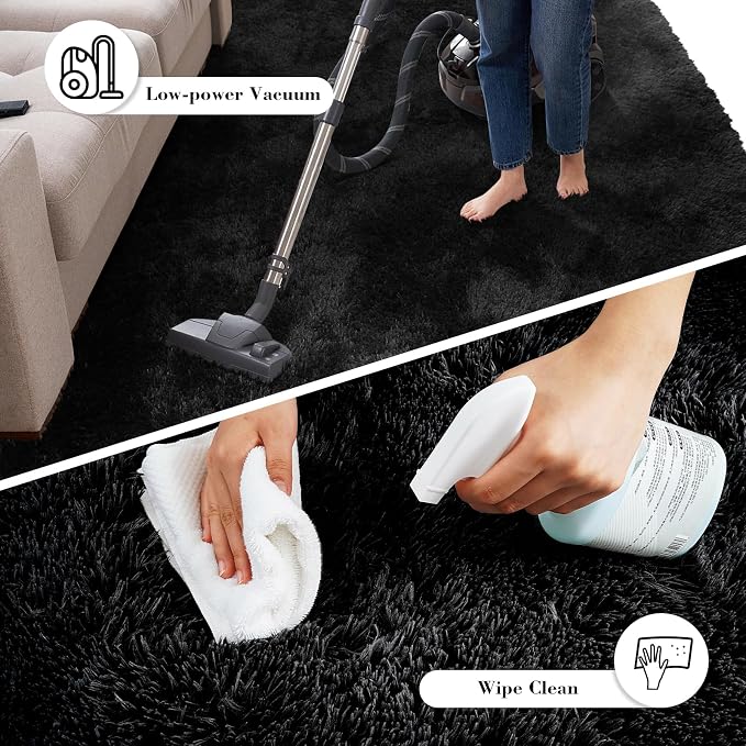 Soft Runner Rugs for Bedroom, Bedside Rug for Living Room Bedroom Kids Room - Image 7