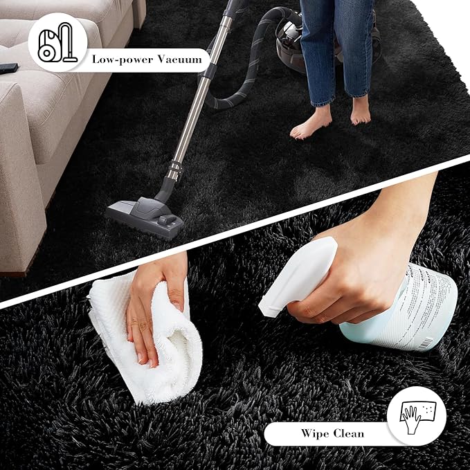 Soft Runner Rugs for Bedroom, Bedside Rug for Living Room Bedroom Kids Room - Image 7