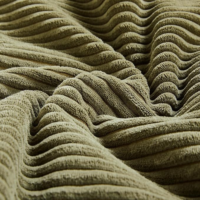 Fancy Homi 2 Packs Olive Green Lumbar Decorative Throw Pillow Covers 14x22 Inch - Image 5