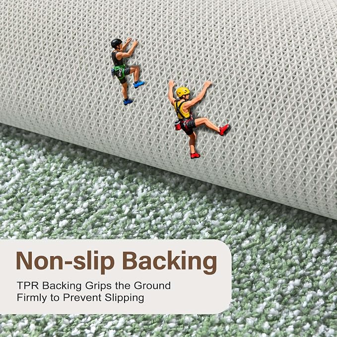 Bathroom Rugs 30x20 Non Slip Washable, Soft Absorbent Quick Dry Mats - Image 5