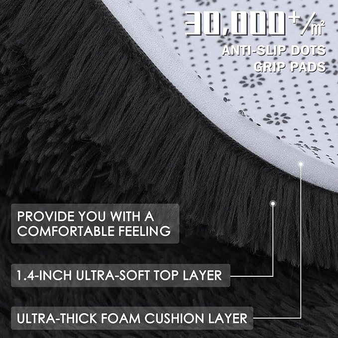 OLANLY 10x10 Machine Washable Large Area Rugs - Image 8