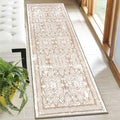 Vaukki Hallway Runner Rug, Vintage Shaggy Soft Laundry Rug Runner, Non Slip by Vaukki