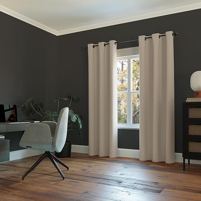 Sun Zero Easton Energy Saving Blackout Grommet Curtain Panel - Image 4
