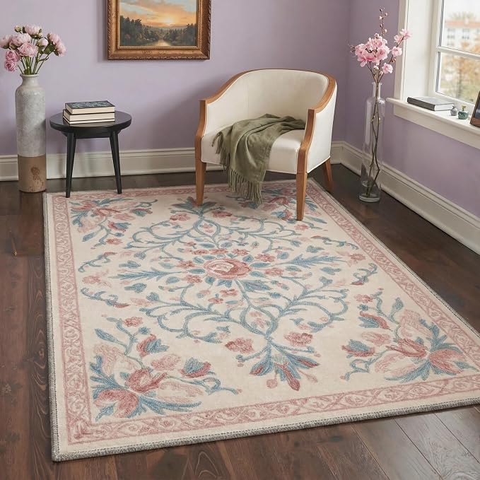 GENIMO Runner Rug 2x5 Non Slip Machine Washable Vintage Hallway Runner Rug - Image 4