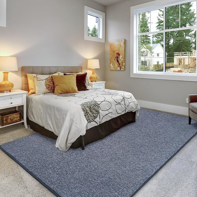 Keeko 4x6 Area Rugs for Living Room, Soft Modern Memory Foam Bedroom Rug - Image 6