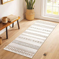 BESTSWEETIE 2x6 Area Rugs for Living Room Washable Moroccan Farmhouse Neutral by BESTSWEETIE