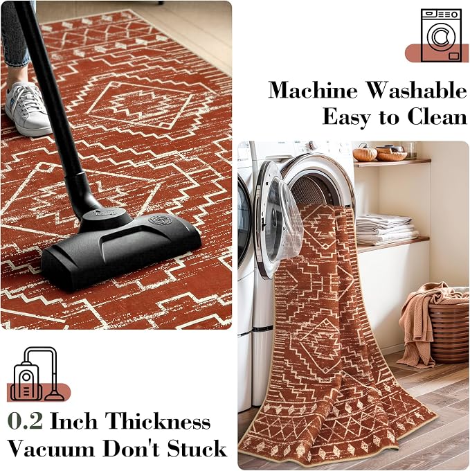 Wonnitar Moroccan 8x10 Area Rugs - Image 3