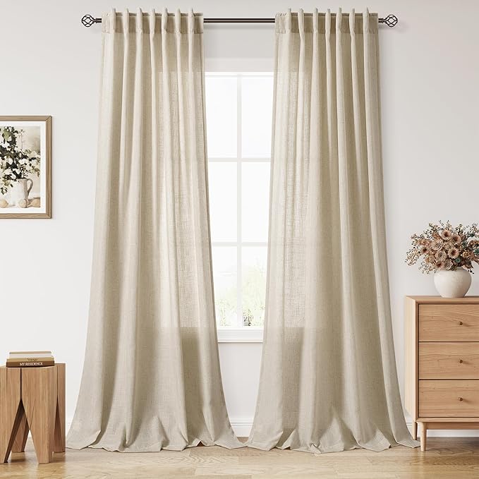 Nanspring Extra Long 120 Inch Curtains by Nanspring