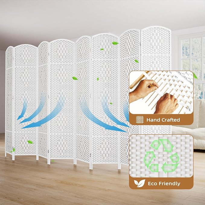 HALLYBEE Room Divider for Space Separation, Room Dividers and Folding Privacy - Image 5