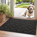hicorfe Front Door Mat Indoor Entrance, Stain and Fade Resistant, Non Slip by Hicorfe