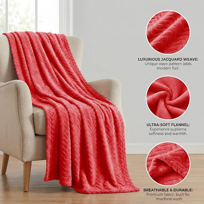 Exclusivo Mezcla Soft Fleece Throw Blanket - Image 4