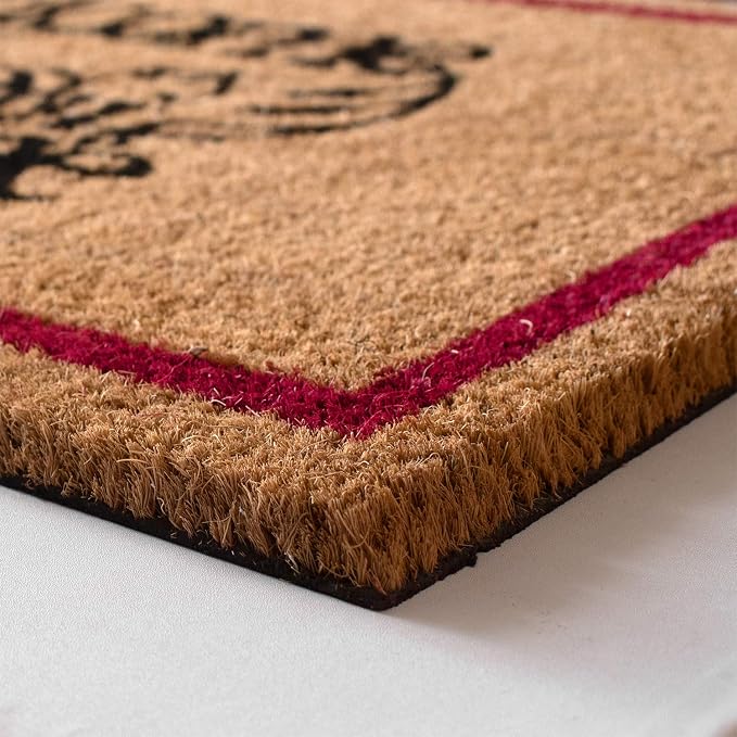 LuxUrux Welcome Mat Outdoor Coco Coir Doormat, - Image 7
