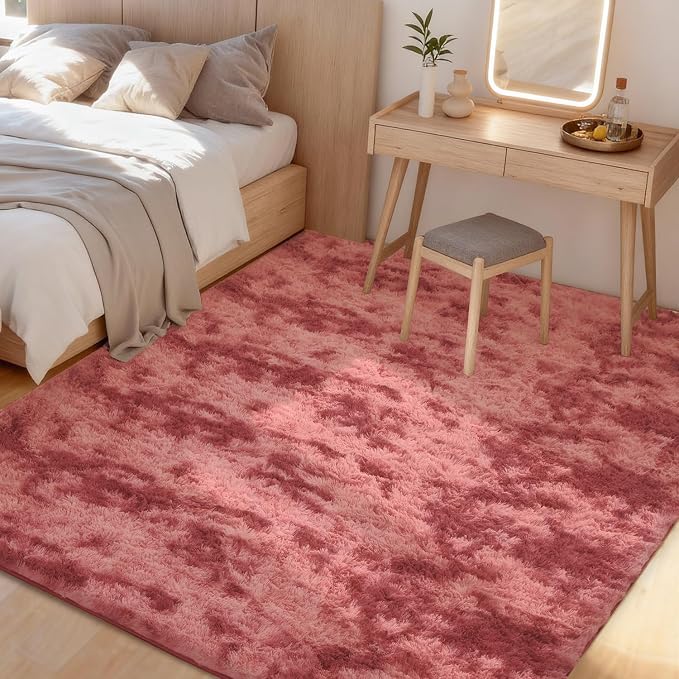 Litanika 9x12 Fluffy Shag Faux Fur Area Rug - Image 2
