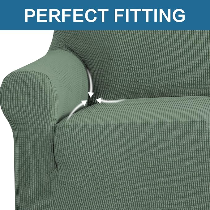 H.VERSAILTEX Stretch Sofa Covers 4 Seater Sofa Slipcovers - Image 5
