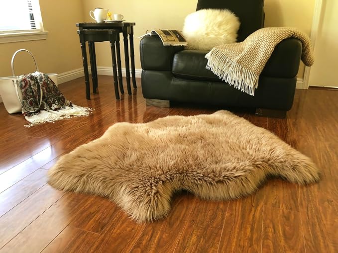 Free Shape Luxury Soft Fluffy Shag Area Rug Single 2’x3’, 60x90cm - Image 5
