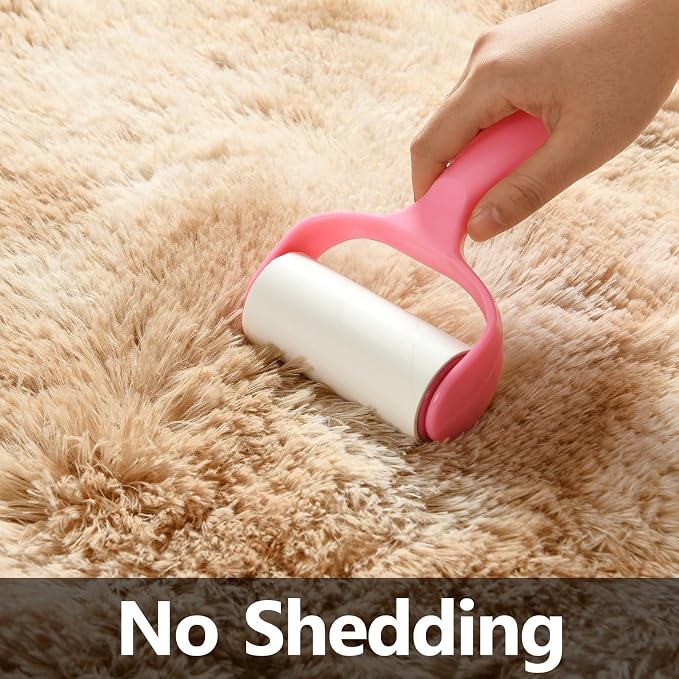 Deerhoo Large Shag Area Rugs 8 x 10, Tie-Dyed Plush Fuzzy Rugs - Image 5