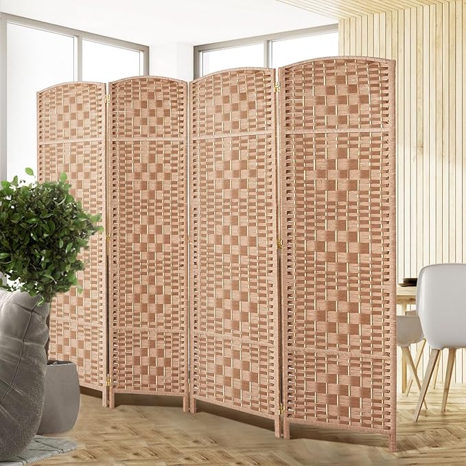 Rose Home Fashion 6 ft Tall Room Divider, Room Dividers and Folding Privacy - Image 4