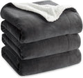 Bedsure GentleSoft Sherpa Fleece Blankets King Size by BEDSURE