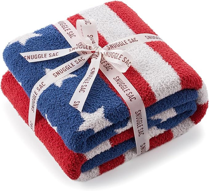 Snuggle Sac American Star Patriotic Throw Blanket - Image 5
