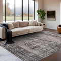 GarveeHome Area Rugs 4x6 Vintage Printed Floor Carpet by GarveeHome