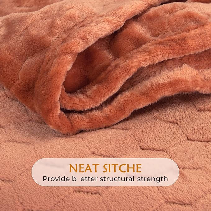 TOONOW Fleece Blanket Super Soft Cozy Throw Blanket 50" x 60", Lightweight - Image 5