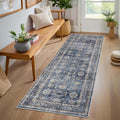GarveeHome Hallway Runner Rug 2.5x8 Machine Washable Vintage Soft Low-Pile by GarveeHome