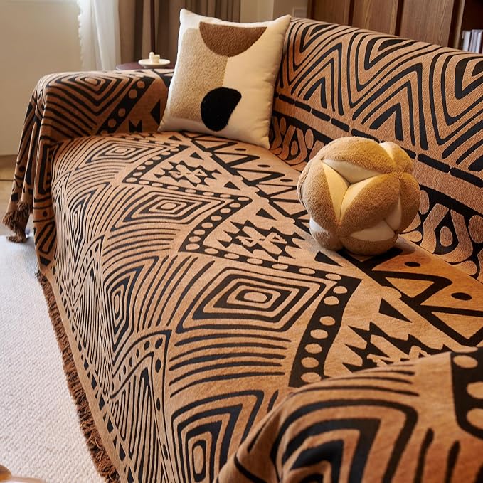 VClife Boho Couch Covers Washable Sofa Cover - Image 8