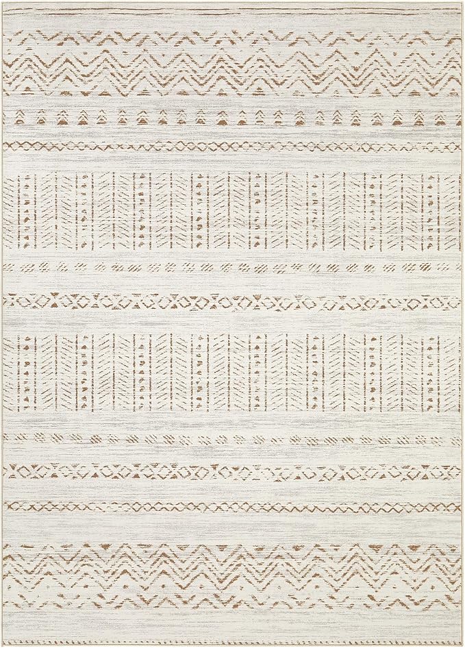 cotiled 7x9 Area Rug Living Room: Washable Boho Rugs - Image 9