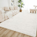 Litanika 8x10 Shag Area Rug for Living Room Bedroom, Non-Shedding Modern Indoor by Litanika